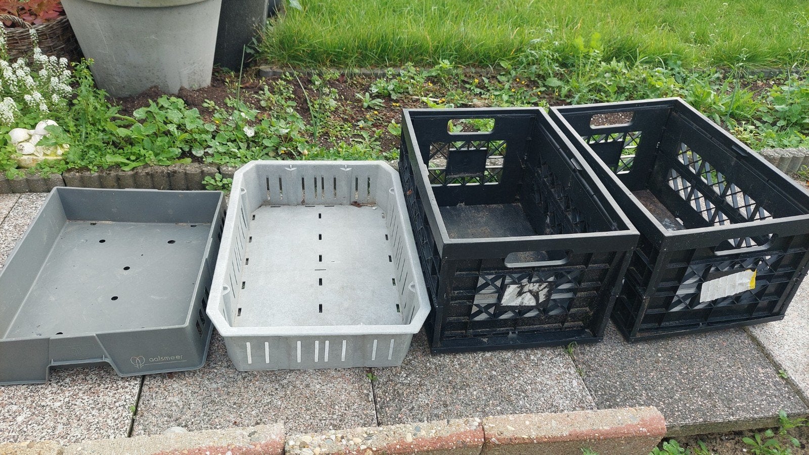 Kratten voor opslag of transport gratis ophalen, Ophalen, Gebruikt, 40 tot 60 cm, 50 tot 75 cm