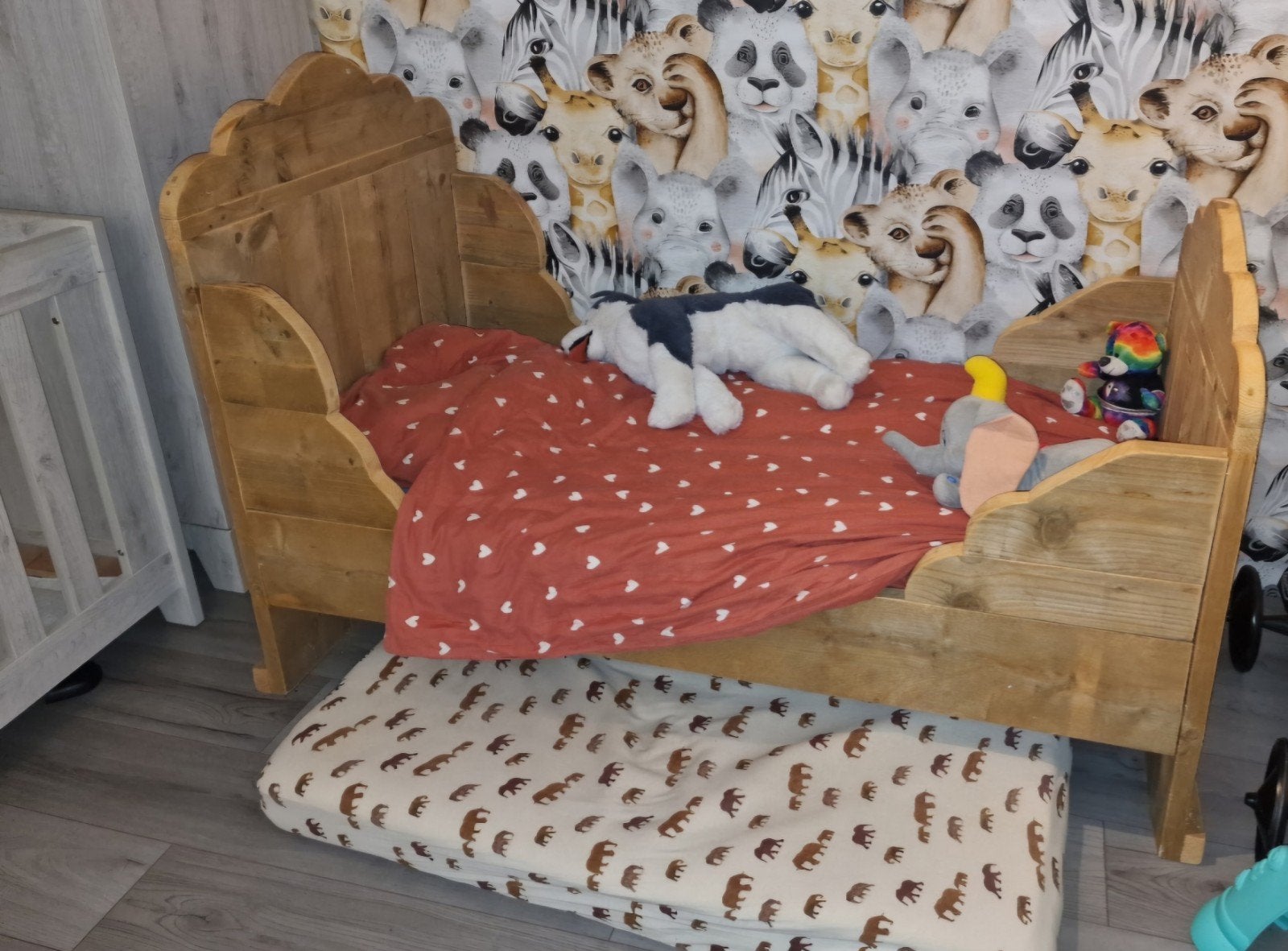 peuterbed, Kinderen en Baby's, Gebruikt, 70 tot 85 cm, 140 tot 160 cm, Ophalen
