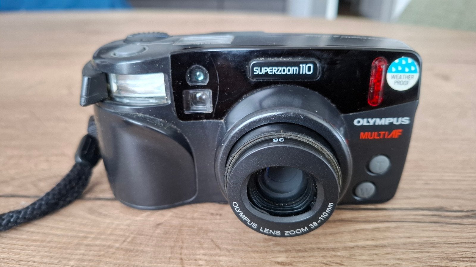 Olympus superzoom 110 met nieuwe batterij., Audio, Tv en Foto, Fotocamera's Analoog, Ophalen of Verzenden, Zo goed als nieuw, Compact