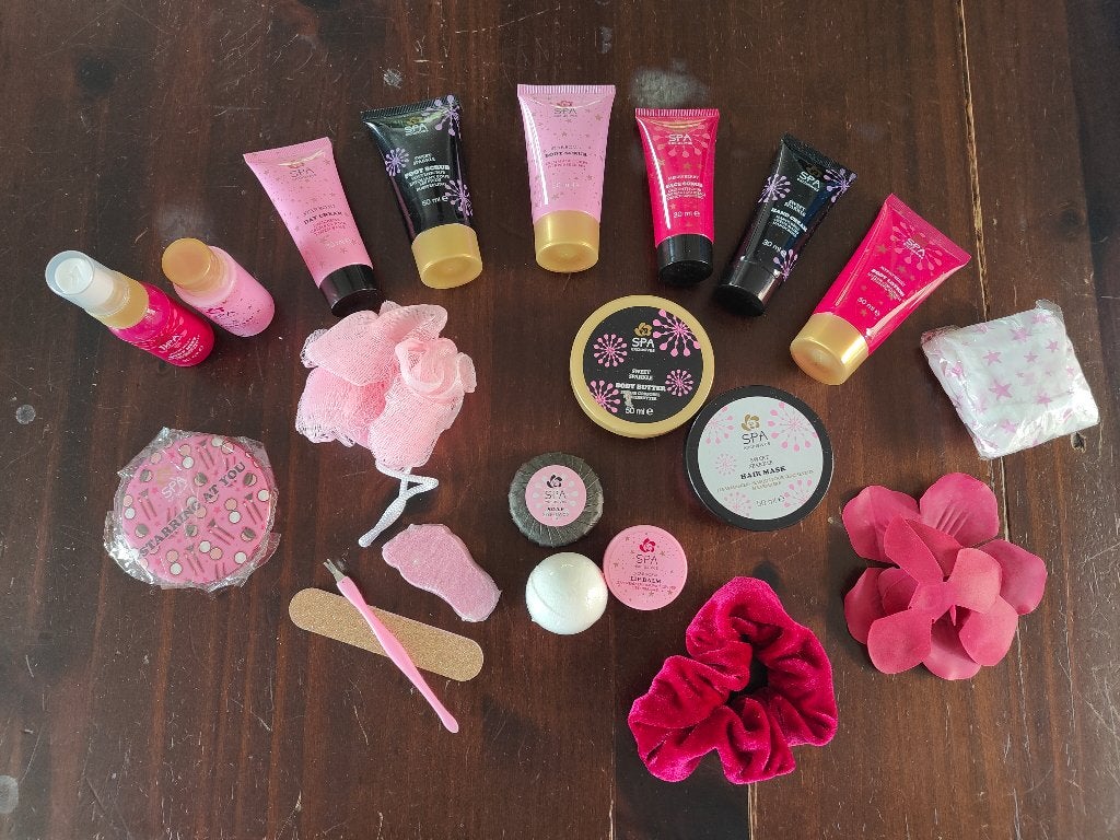 Spa Exclusives verzorgingspakket, mini"s, Sieraden, Tassen en Uiterlijk, Uiterlijk | Lichaamsverzorging, Ophalen of Verzenden