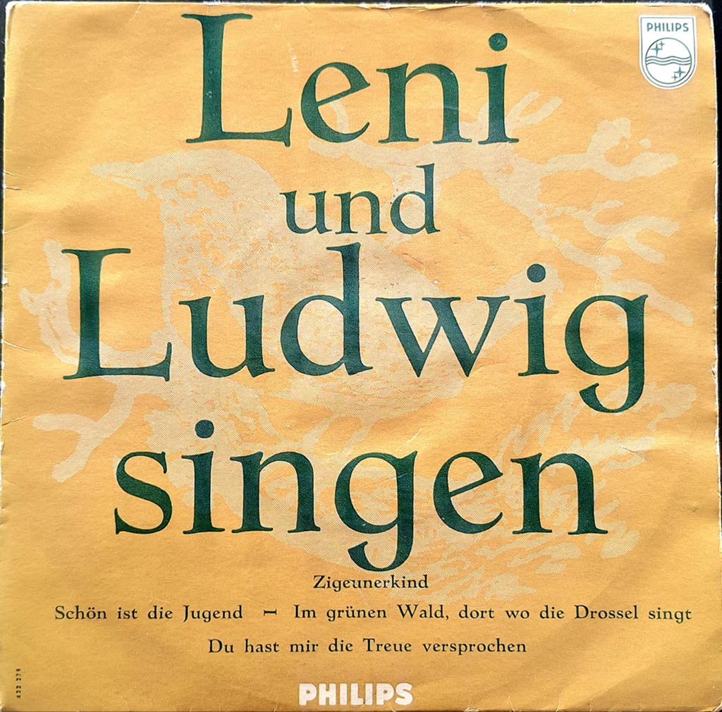 7"-EP/SINGLE  LENI UND LUDWIG - Singen Zigeunerkind, Cd's en Dvd's, Ophalen of Verzenden, Gebruikt, EP