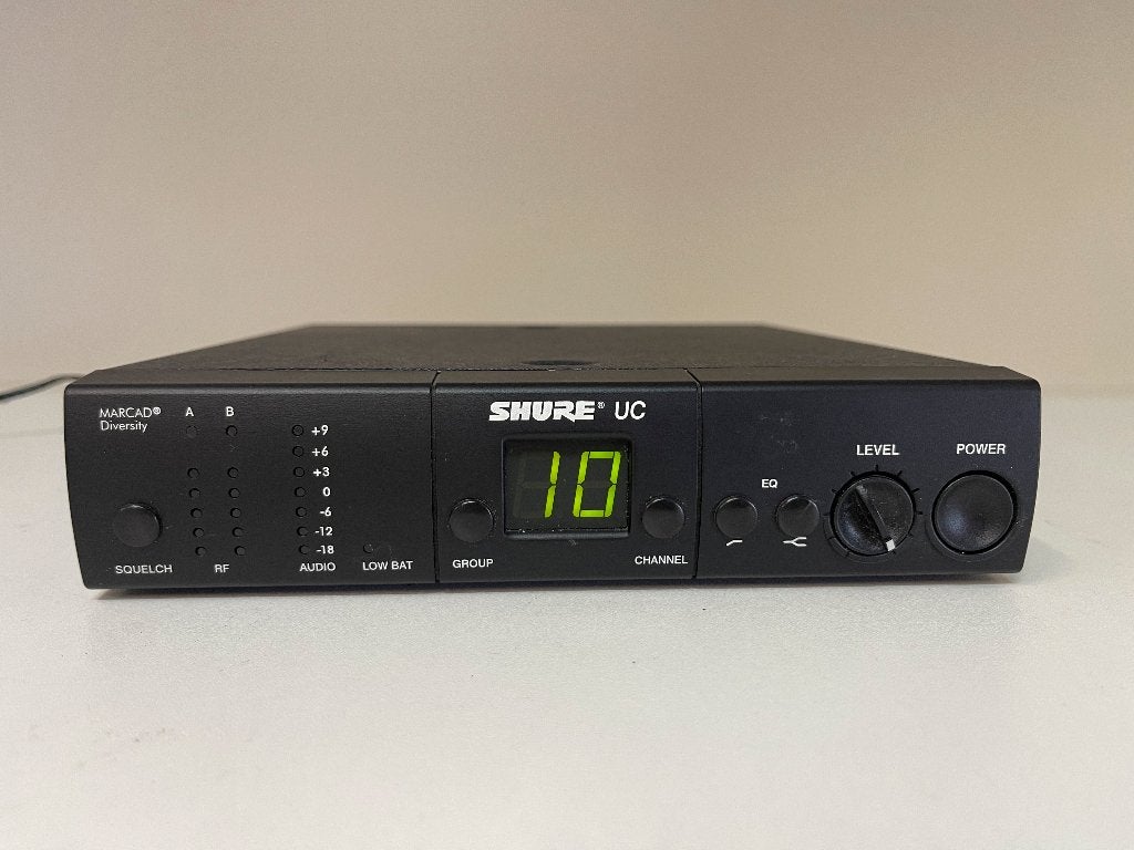 SHURE UC4-KK 838-862MHz Microphone Receiver, Muziek en Instrumenten, Microfoons, N, Overige typen, Ophalen of Verzenden, N