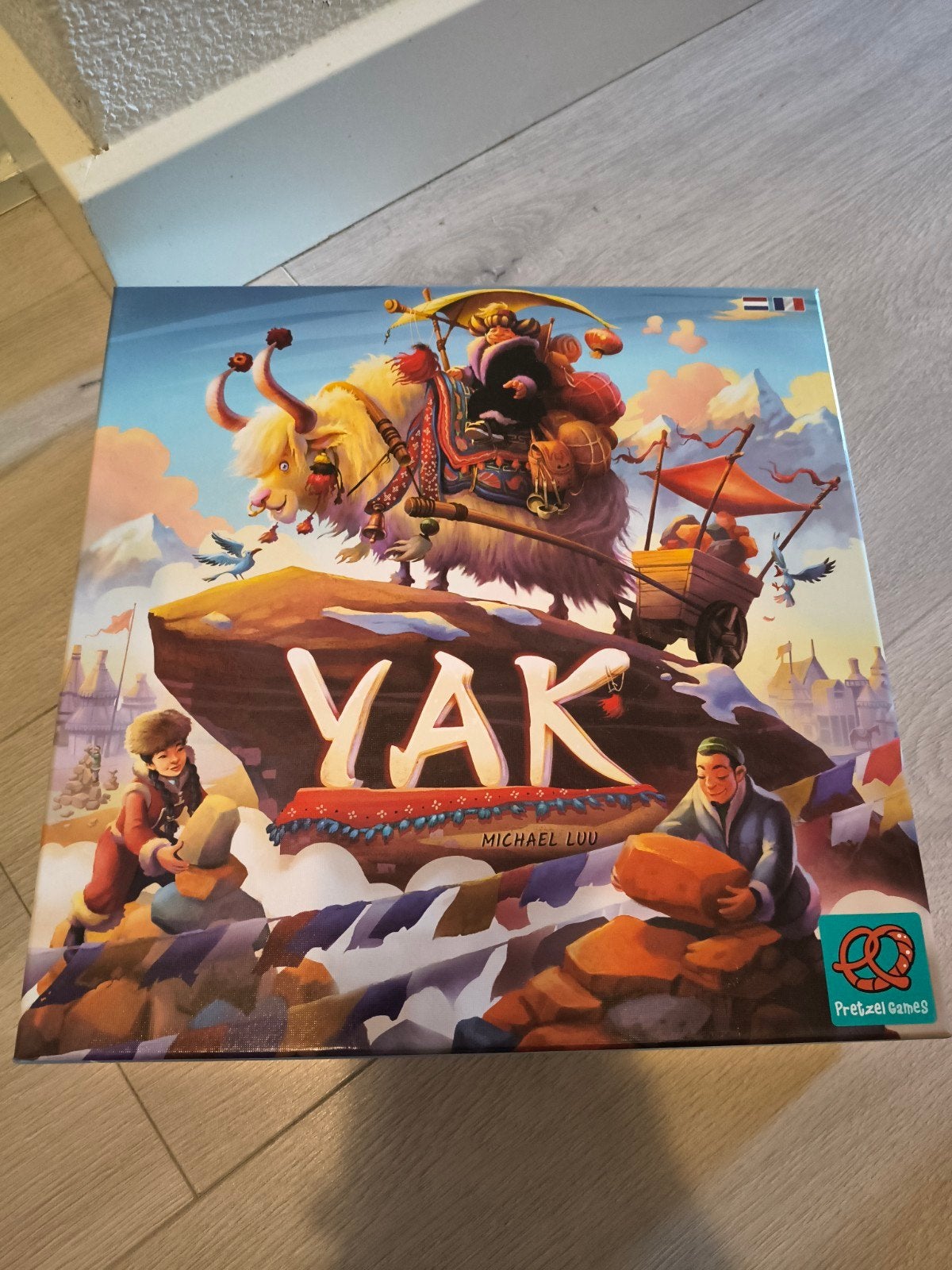 Yak bordspel - Compleet met zelfgemaakte opbergbakjes, Hobby en Vrije tijd, Gezelschapsspellen | Bordspellen, Ophalen, Zo goed als nieuw