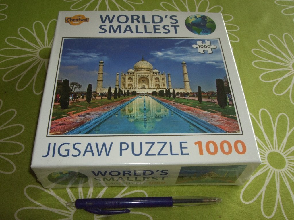 Nieuw in seal: 's Werelds kleinste puzzel - Taj Mahal, Ophalen of Verzenden, 500 t/m 1500 stukjes, Nieuw, Legpuzzel