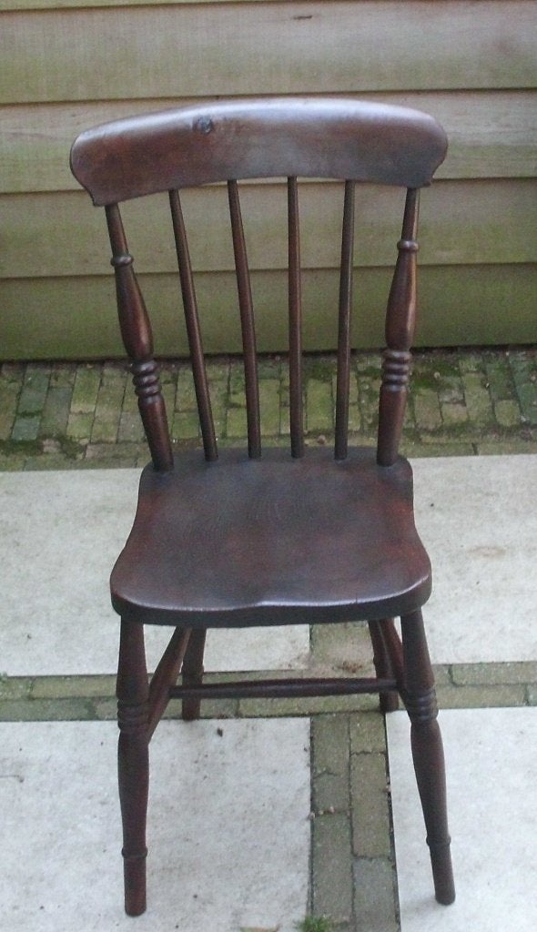 Windsor stoel 1880 eeuw ., Ophalen