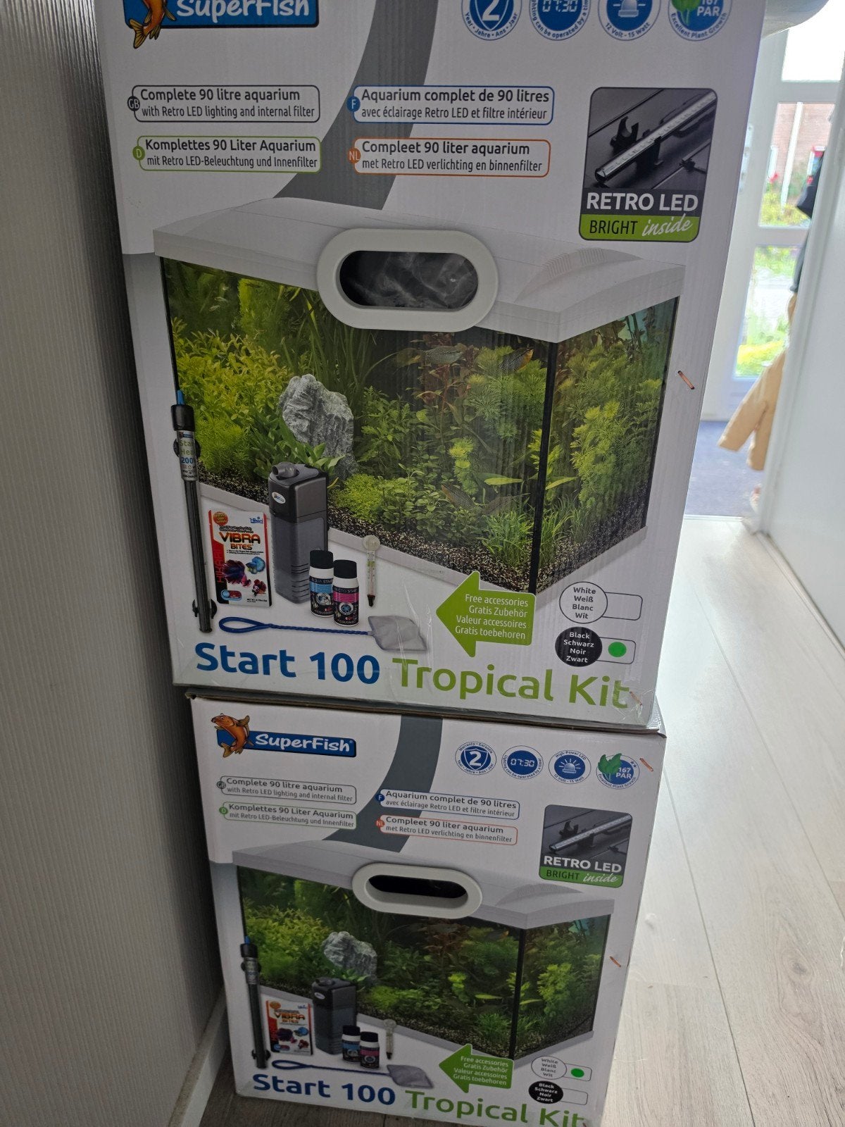 Superfish start aquariums, Ophalen, Nieuw, Leeg aquarium, Superfish
