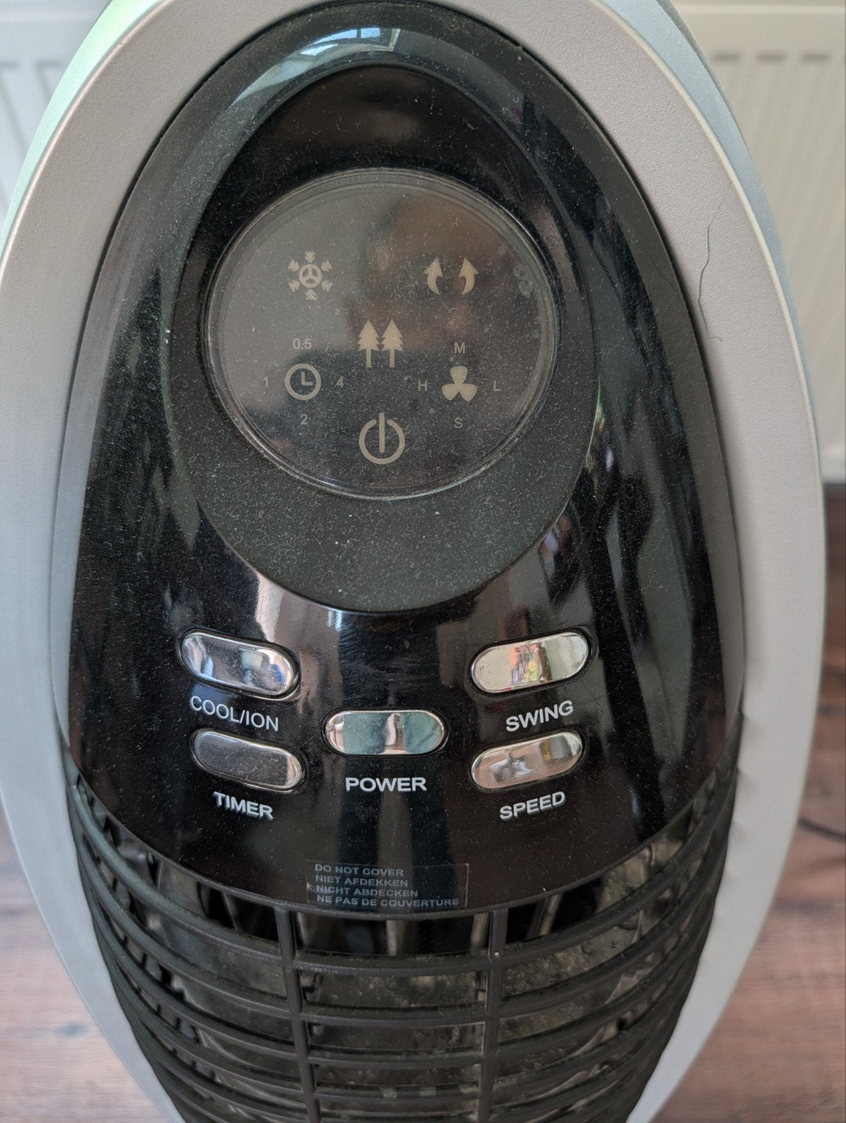 Honeywell CS10XE Evaporatieve Luchtkoeler - 100W, Ophalen, Ventilator met afstandsbediening, Gebruikt, Torenventilator