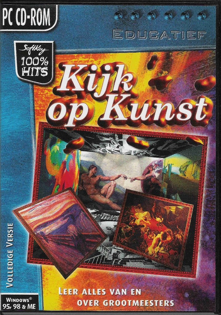 Pc cd-rom kijk op kunst, Alle leeftijden, Ophalen of Verzenden, Zo goed als nieuw, Kunst of Cultuur