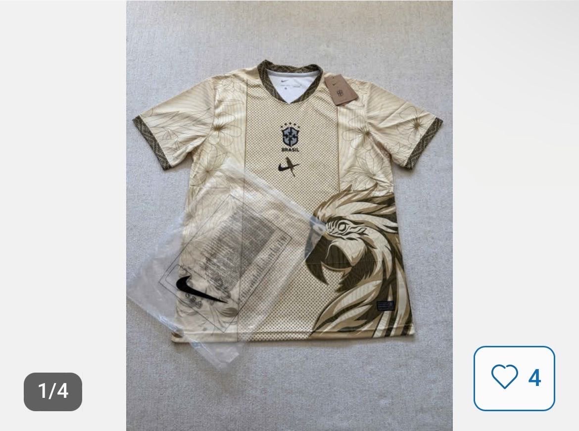 Brazilië Speciaal Editie Voetbalshirt, Maat M, Ophalen of Verzenden, Nieuw, Shirt