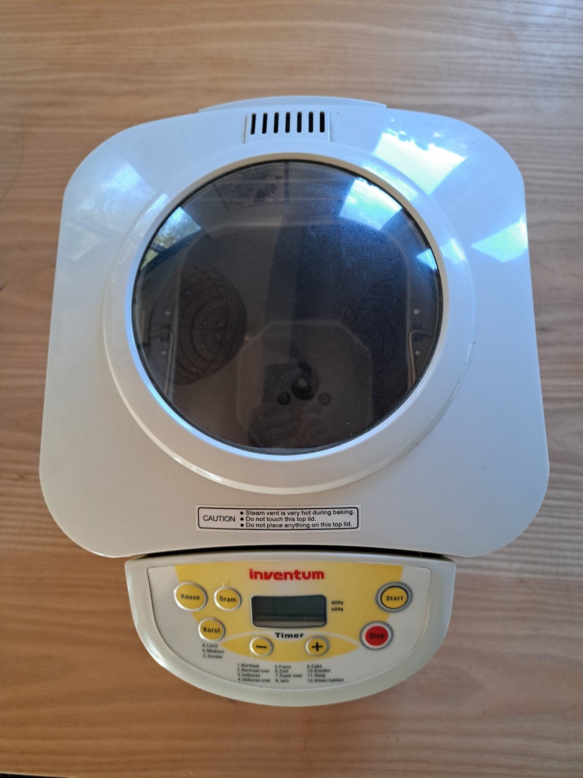 Inventum Broodbakmachine BM30 - Zo goed als nieuw, Met timer, Kijkvenster, Ophalen of Verzenden, Zo goed als nieuw