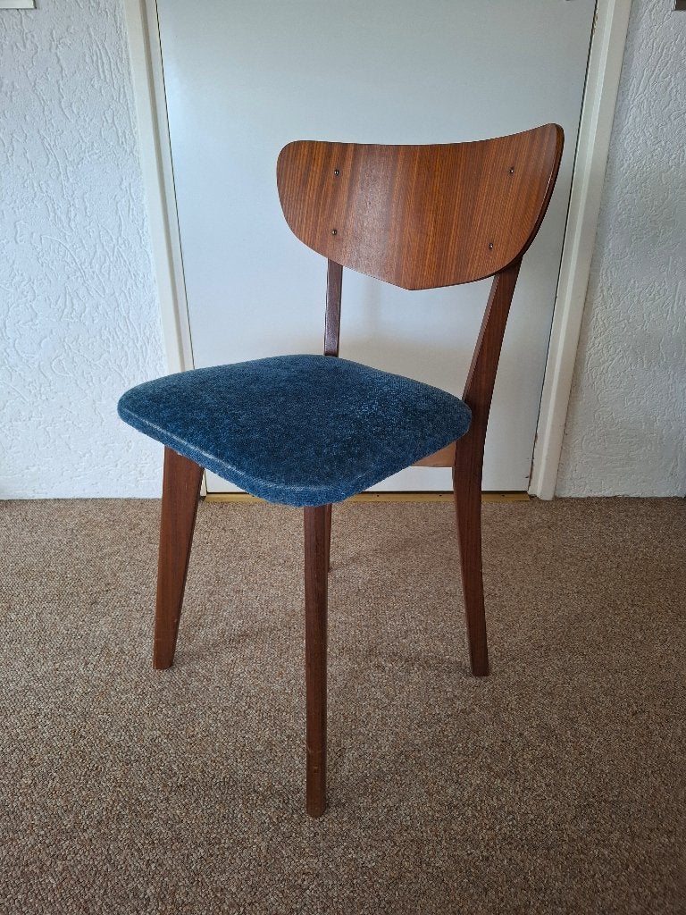 Vintage stoel, jaren 60, Ophalen, Gebruikt, Jaren 60, Bruin