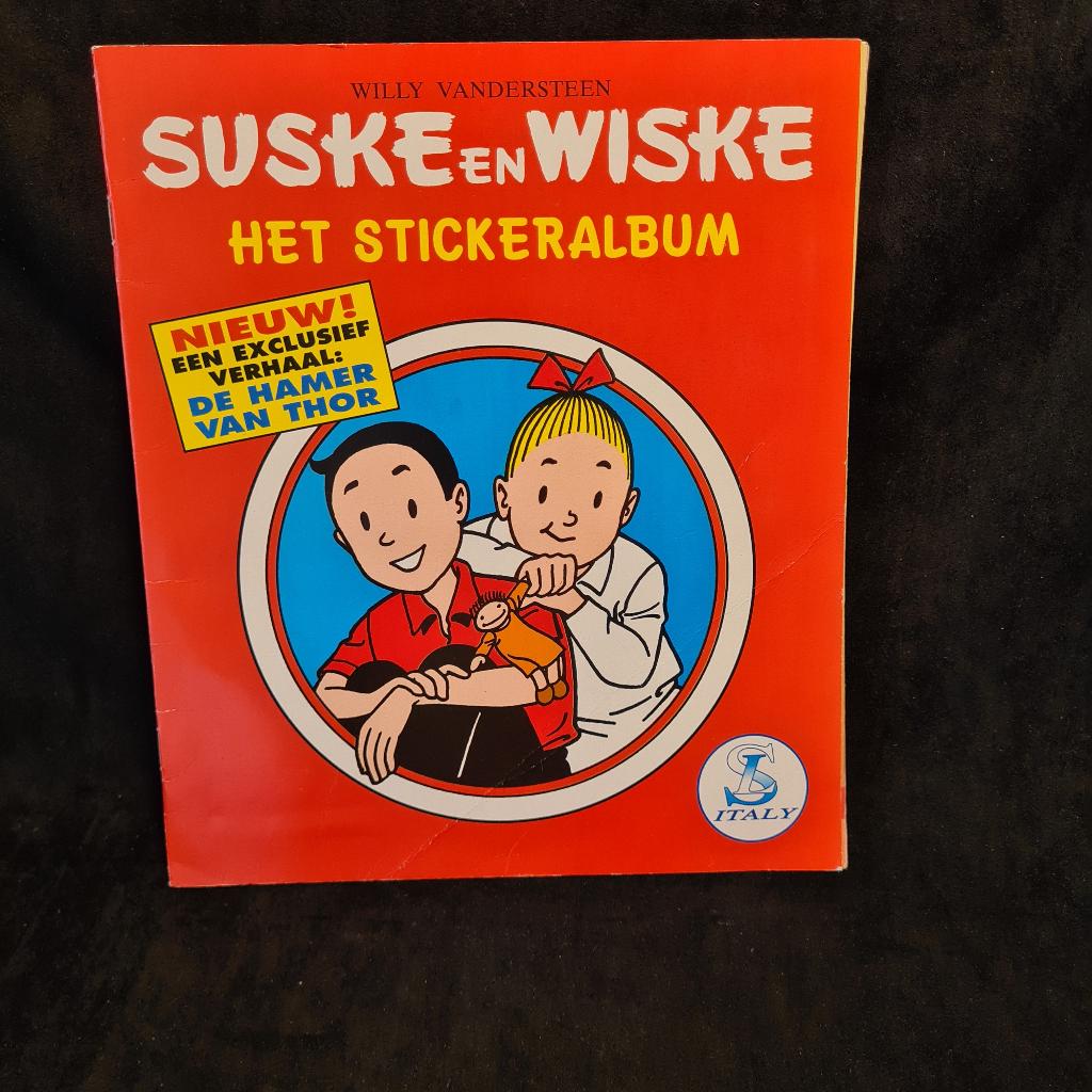 Suske en Wiske - Het stickeralbum, Eén stripboek, Ophalen of Verzenden, Nieuw