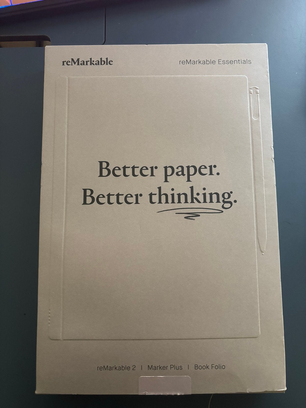 reMarkable 2 set met Marker Plus, Folio en oplader, Computers en Software, Verzenden, Zo goed als nieuw