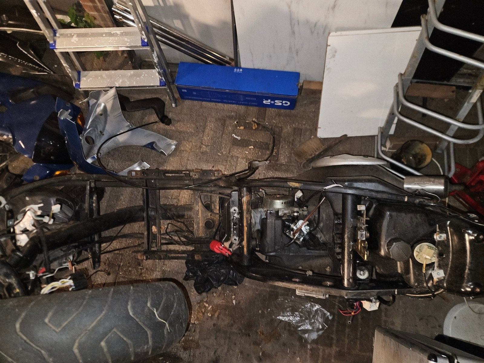 Piaggio NRG SP Onderdelen - Frame, Kappen, Motorblok, Ophalen, Gebruikt, Frame, Piaggio