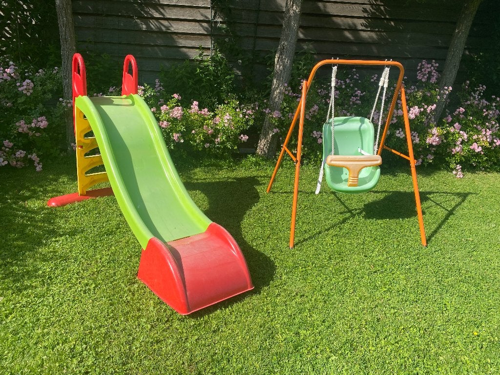 Baby schommel en glijbaan, Ophalen, Schommel