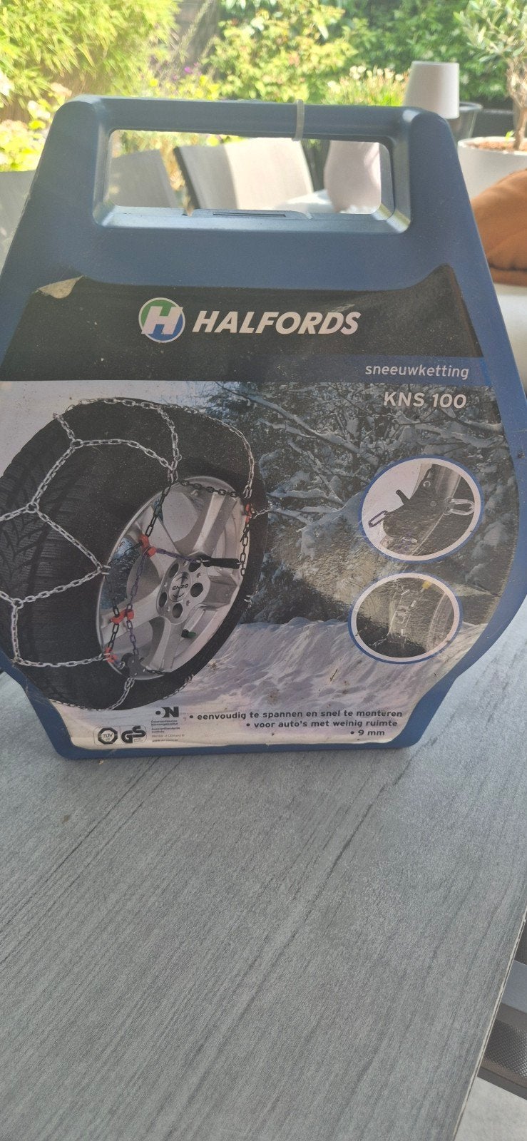 Halfords KNS 100 sneeuwkettingen - Nieuw en verzegeld, Ophalen of Verzenden, Nieuw