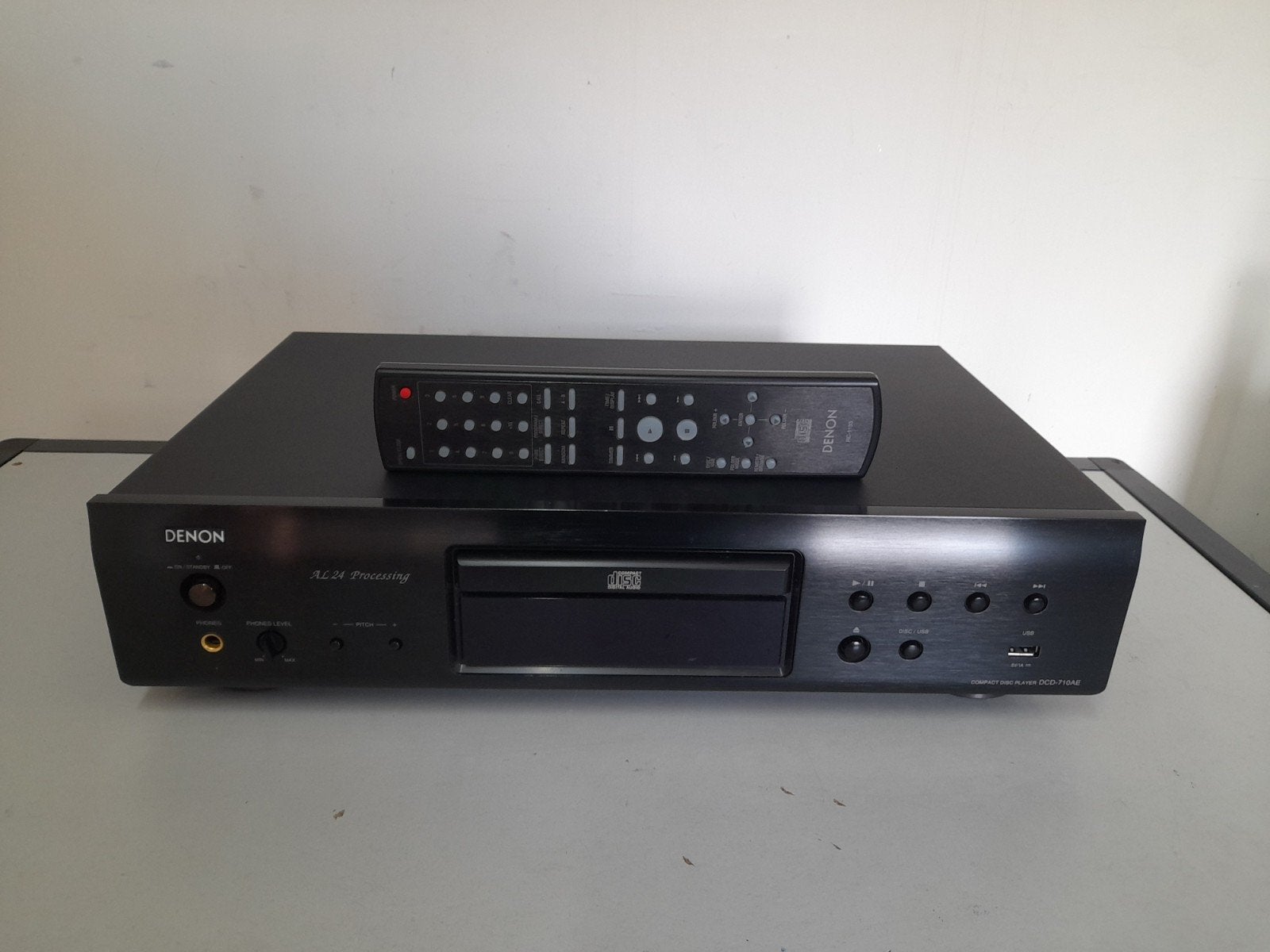 Denon DCD-710AE CD Speler, Ophalen of Verzenden, Gebruikt, Overige merken