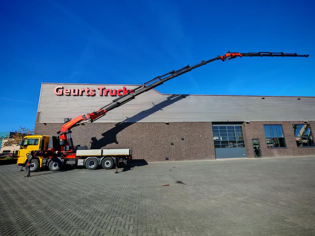 MAN TGS 35.480 8X4 H +PALFINGER PK 110.002 SH.G + PJ 170 E K, Auto's, Vrachtwagens, Euro 5, Overige kleuren, 653 pk, MAN