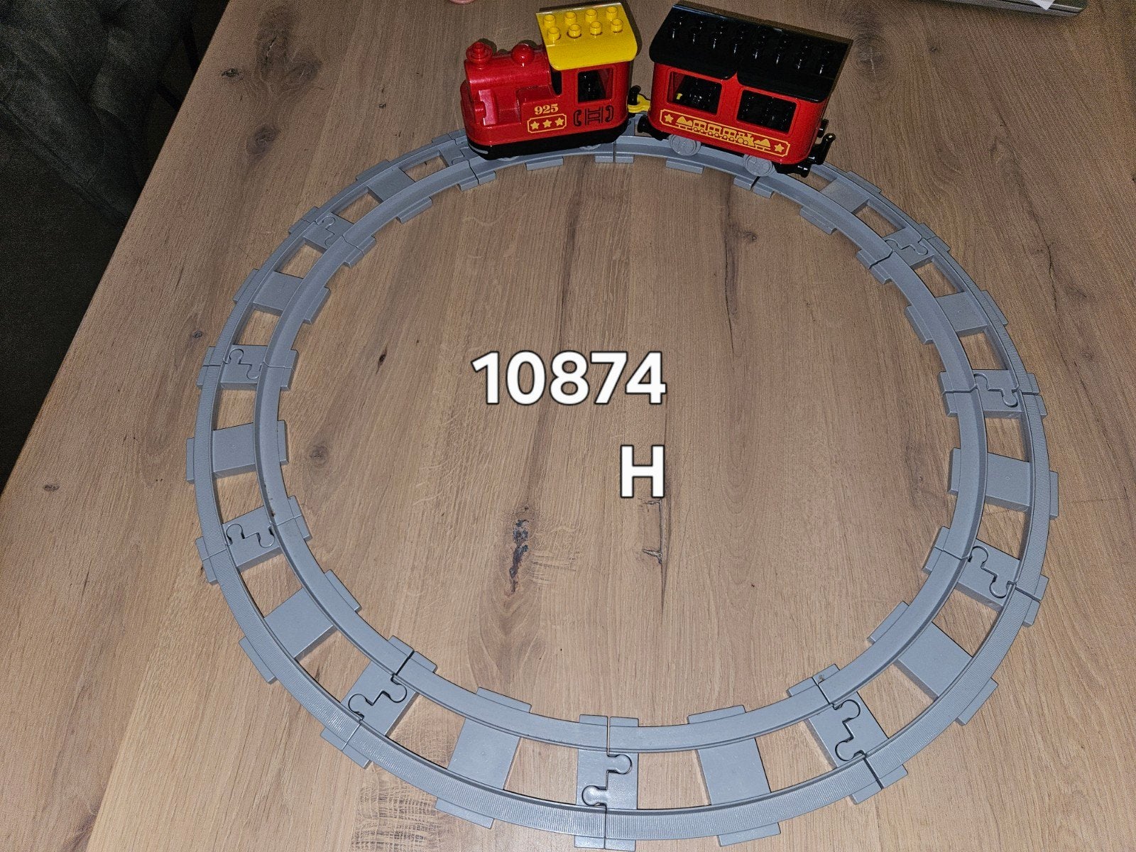 Duplo elektrische trein 10874, Ophalen of Verzenden, Zo goed als nieuw, Duplo