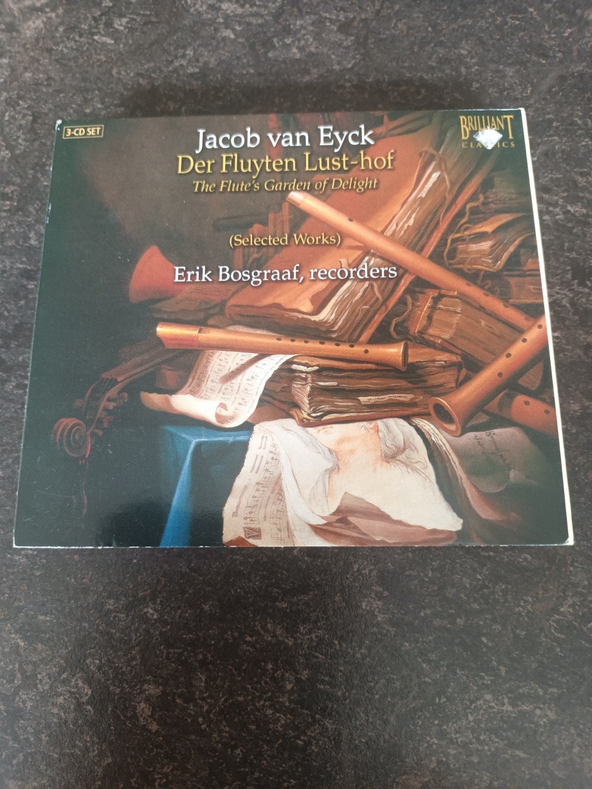 Jacob van Eyck - Der Fluyten Lust-hof Erik Bosgraaf 3CDBox, Kamermuziek, Boxset, Ophalen of Verzenden, Zo goed als nieuw