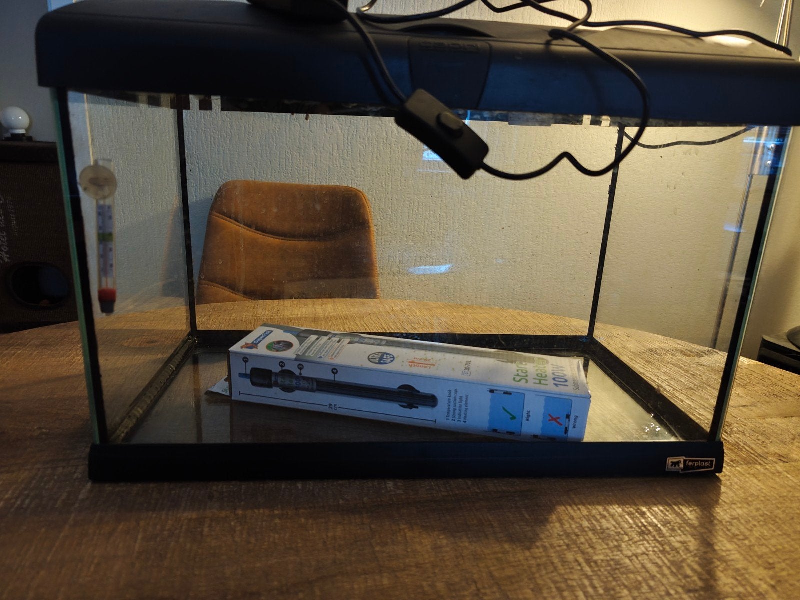 aquarium met warmtepomp, Dieren en Toebehoren, Vissen | Aquaria en Toebehoren, Ophalen, Verlichting of Verwarming, Fluval, Verwarming