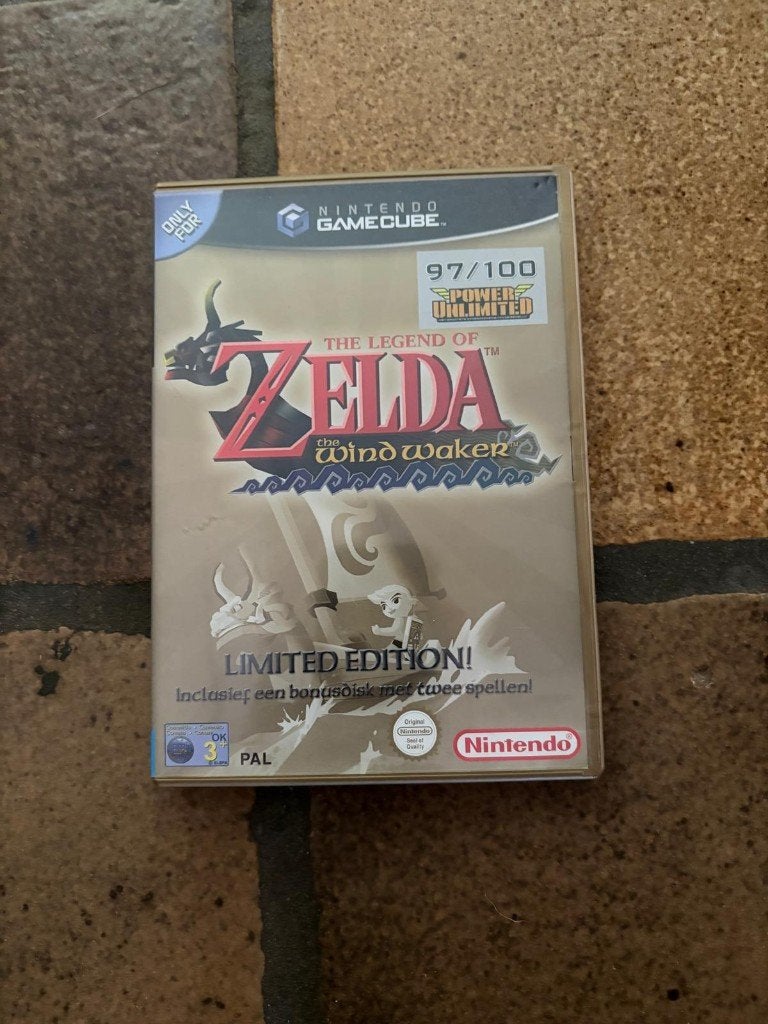 Gamecube - Zelda the Wind Waker - Limited edition, Avontuur en Actie, Gebruikt, 1 speler, Ophalen of Verzenden
