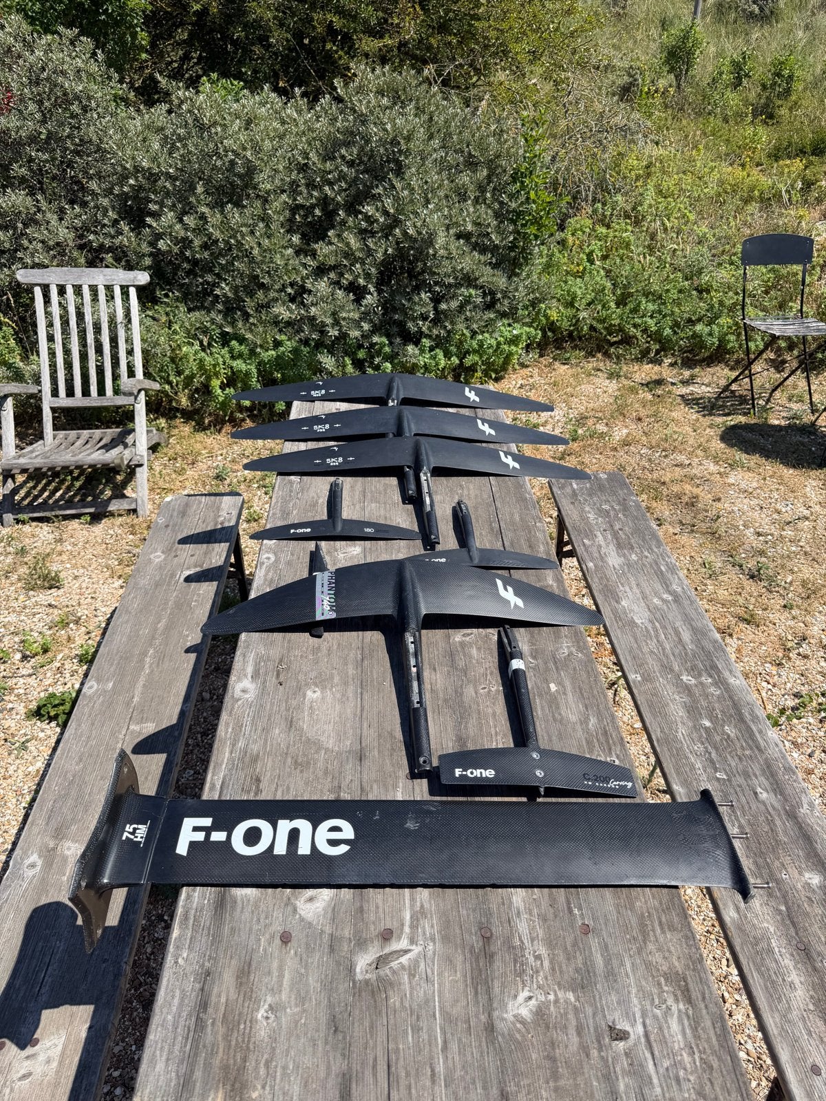 F-one foils phantom en sk8 (v1), Watersport en Boten, Wingsurfen, Ophalen of Verzenden, Gebruikt, Wingsurf-hydrofoil