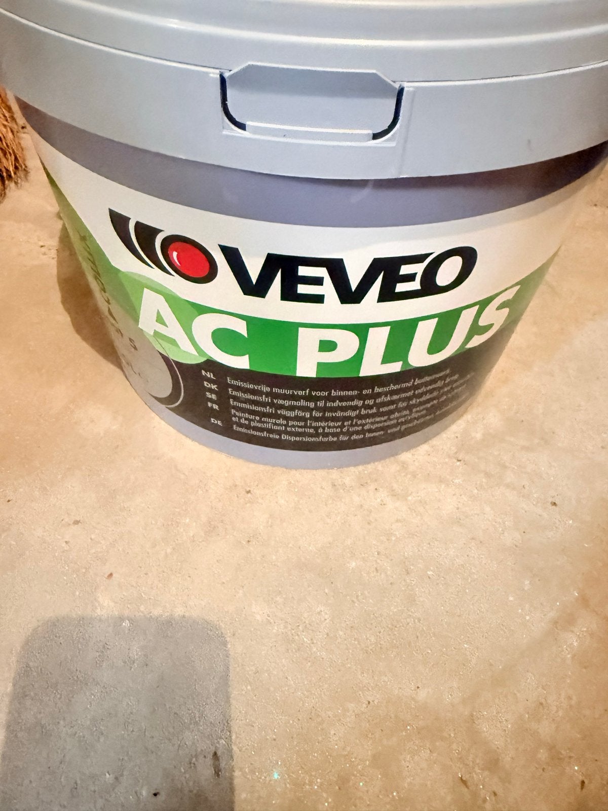 VEVEO AC PLUS Muurverf Mat 5 RAL 9010 - 10 Liter, Ophalen, 5 tot 10 liter, Wit, Nieuw