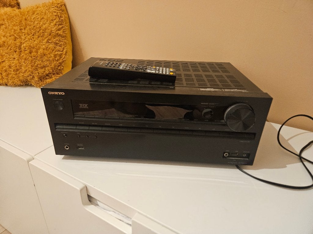 Onkyo TX-NR616 AV Receiver, Audio, Tv en Foto, Ophalen of Verzenden, 120 watt of meer, Onkyo, Gebruikt