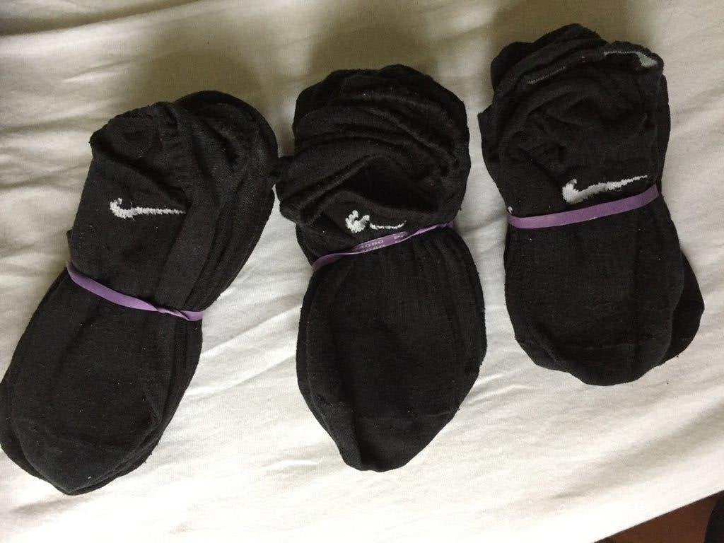 Nike sokken zwart everyday lightweight S-M-L kousen, Jongen of Meisje, Ophalen of Verzenden, Zo goed als nieuw, Nike