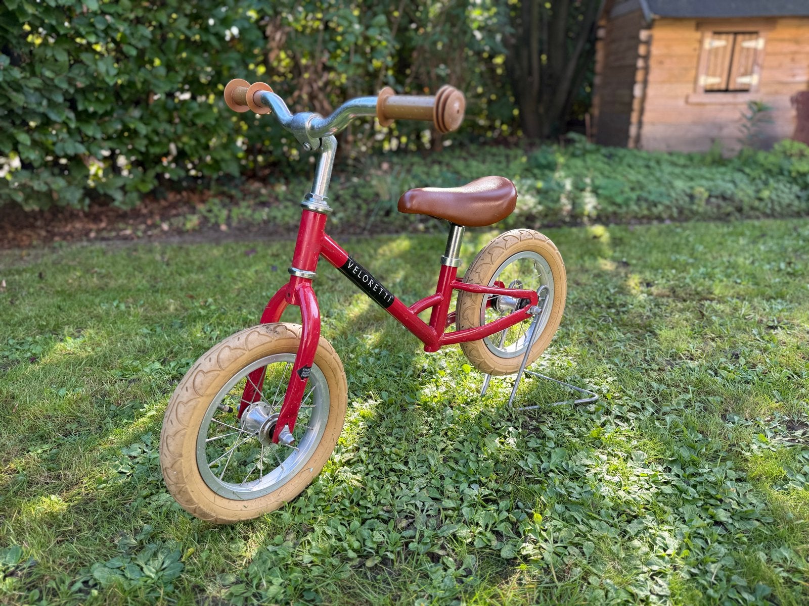 Veloretti loopfiets rood - Zo goed als nieuw, Ophalen of Verzenden, Zo goed als nieuw, Minder dan 16 inch