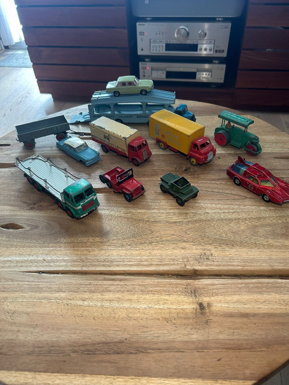 Dinky toys 11 stuks, Ophalen of Verzenden, Gebruikt, Auto, Dinky Toys