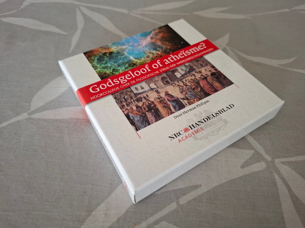 GODSGELOOF of ATHEÏSME (Hoorcollege op 8(!!) CD's, Ophalen of Verzenden, Zo goed als nieuw, Herman Philipse