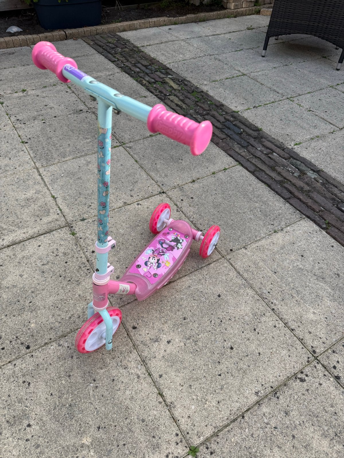 Minnie Mouse driewieler step voor kinderen, Fietsen en Brommers, Ophalen, Gebruikt, Gewone step
