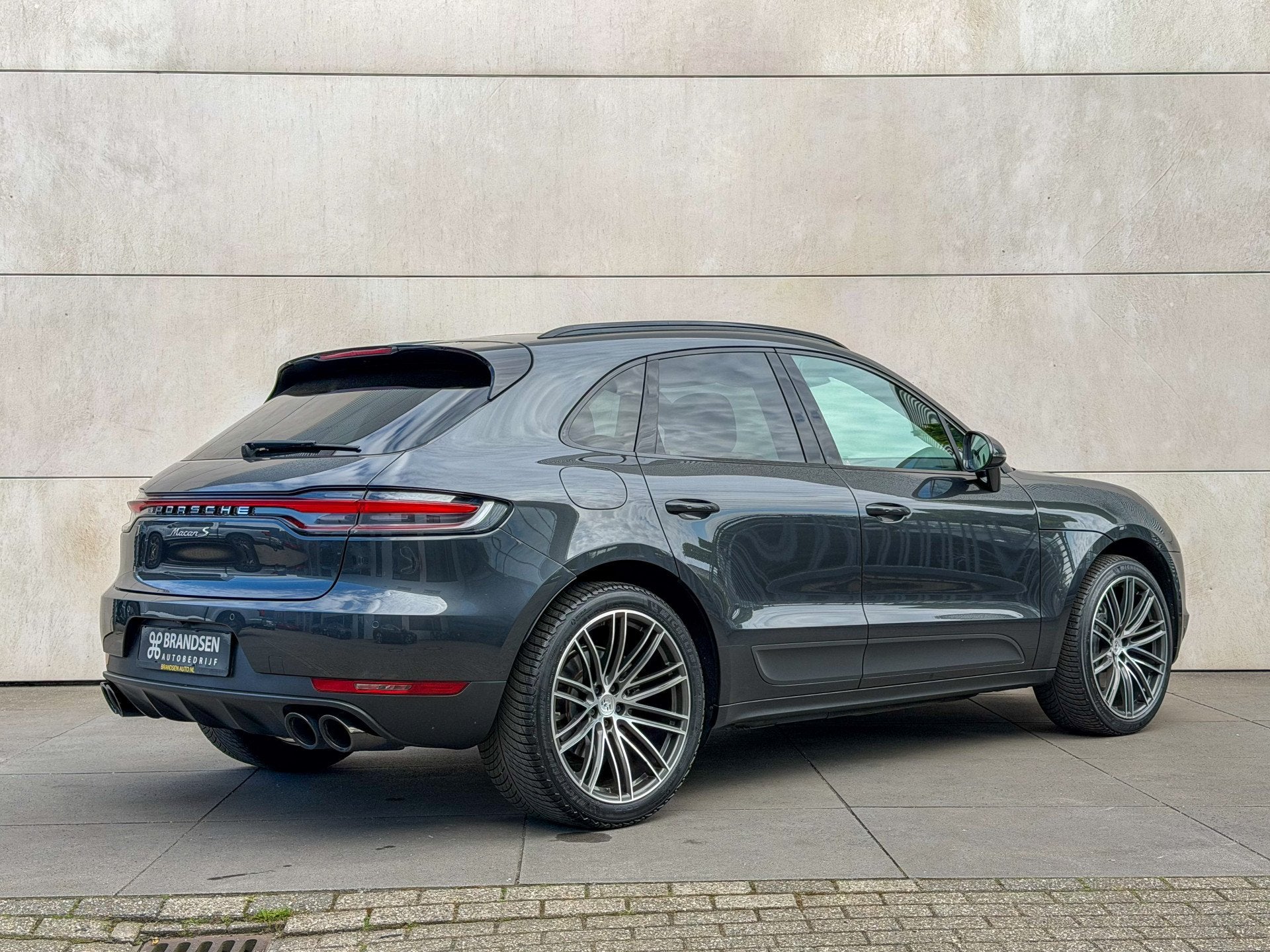 Porsche Macan 3.0 S Luchtvering-Sport chrono-ACC-Pano-21"-Ke, Auto's, Porsche, Automaat, Gebruikt, 2995 cc, Met garantie (alle)