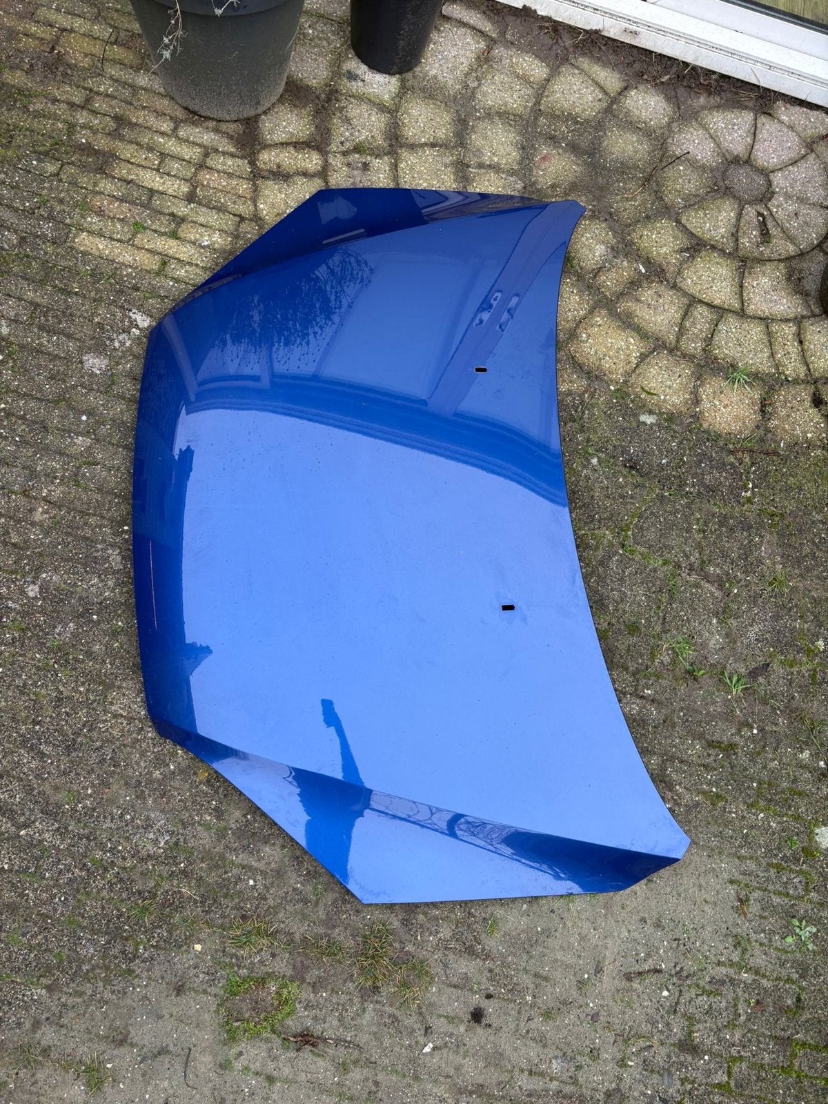 Ford Focus MK2 ST Motorkap Performance Blue PFL, Ophalen, Gebruikt, Voor, Ford