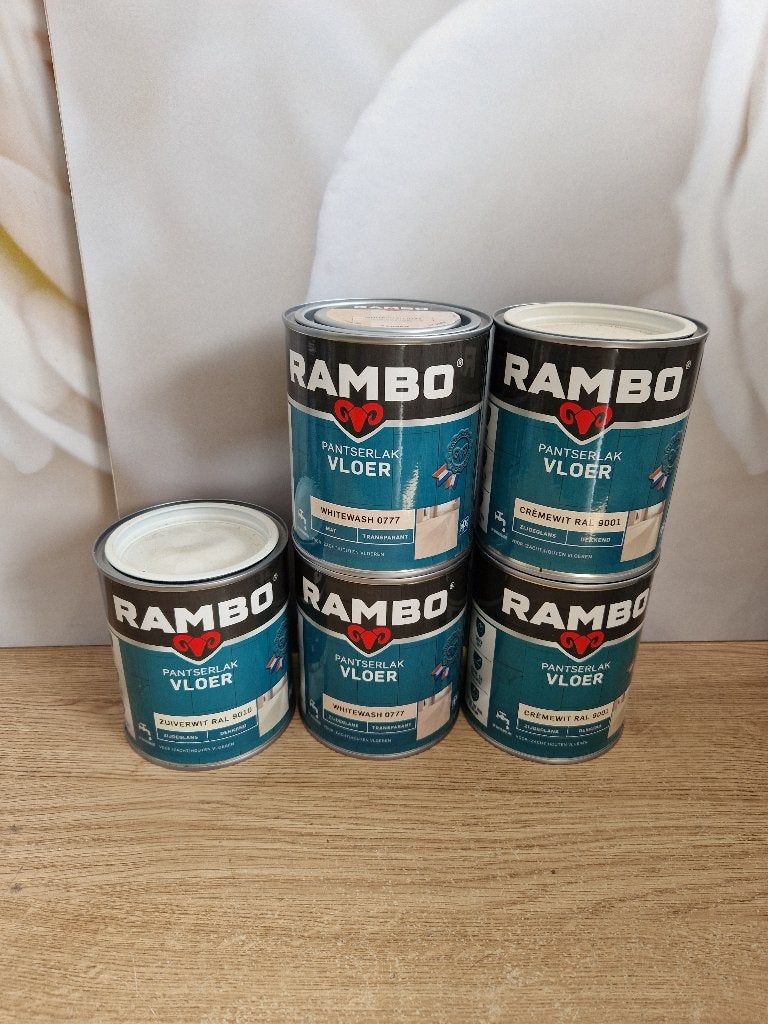 Rambo Pantserlak voor vloer diverse kleuren € 10,00, Ophalen of Verzenden, Nieuw