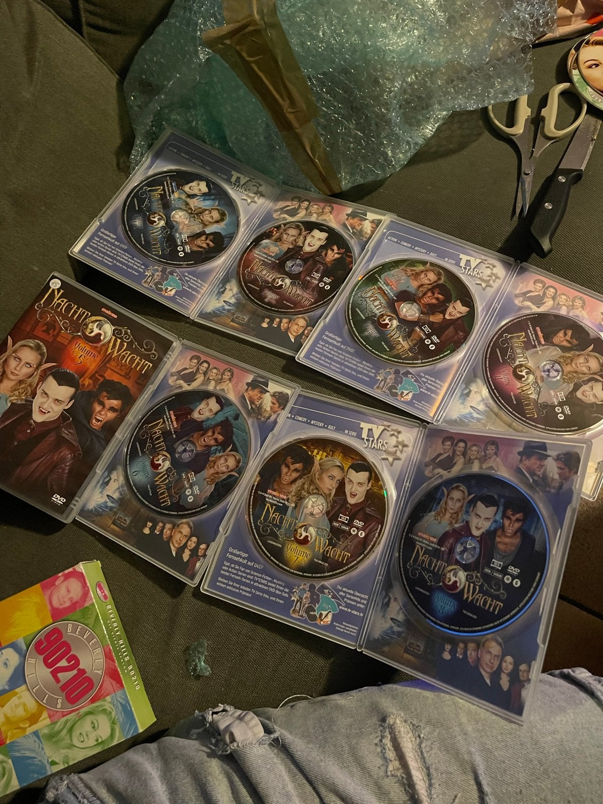 Nachtwacht DVD Box - Volume 1-8, Nederlands, Science Fiction en Fantasy, Zo goed als nieuw, Inclusief doosje
