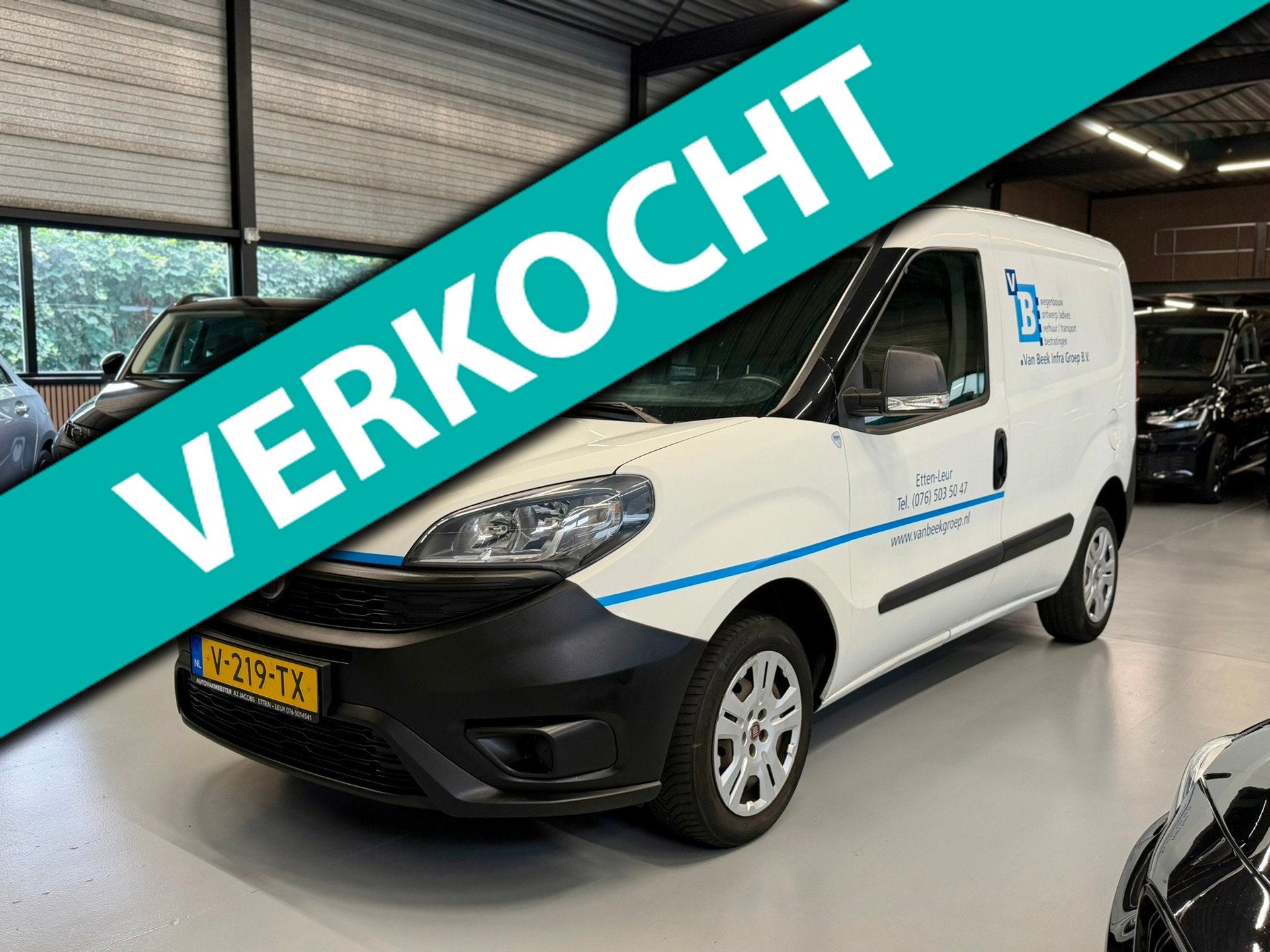 Fiat Doblò Cargo 1.3 MJ L1H1 Actual 2019 l EURO 6 l AIRCO l, Voorwielaandrijving, Dealer onderhouden, Gebruikt, Euro 6