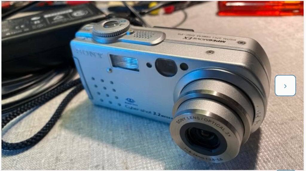 Sony Cyber-shot DSC-P5 Digitale Compactcamera, Ingebouwde flitser, Geheugenkaart, Ophalen of Verzenden, Zo goed als nieuw