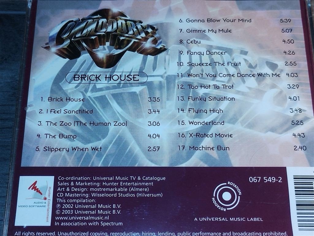 Commodores - Brick House, Ophalen of Verzenden, Zo goed als nieuw