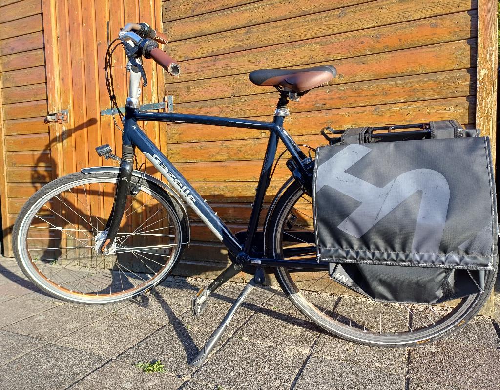 Gazelle Ultimate C8 herenfiets, Ophalen, Gebruikt, Velgrem, Versnellingen