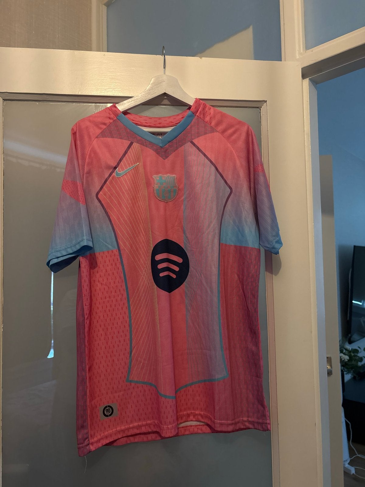 Nep Barca shirtje Lamine Yamal XL, Kleding | Heren, Maat 56/58 (XL), Ophalen of Verzenden, Roze, Voetbal