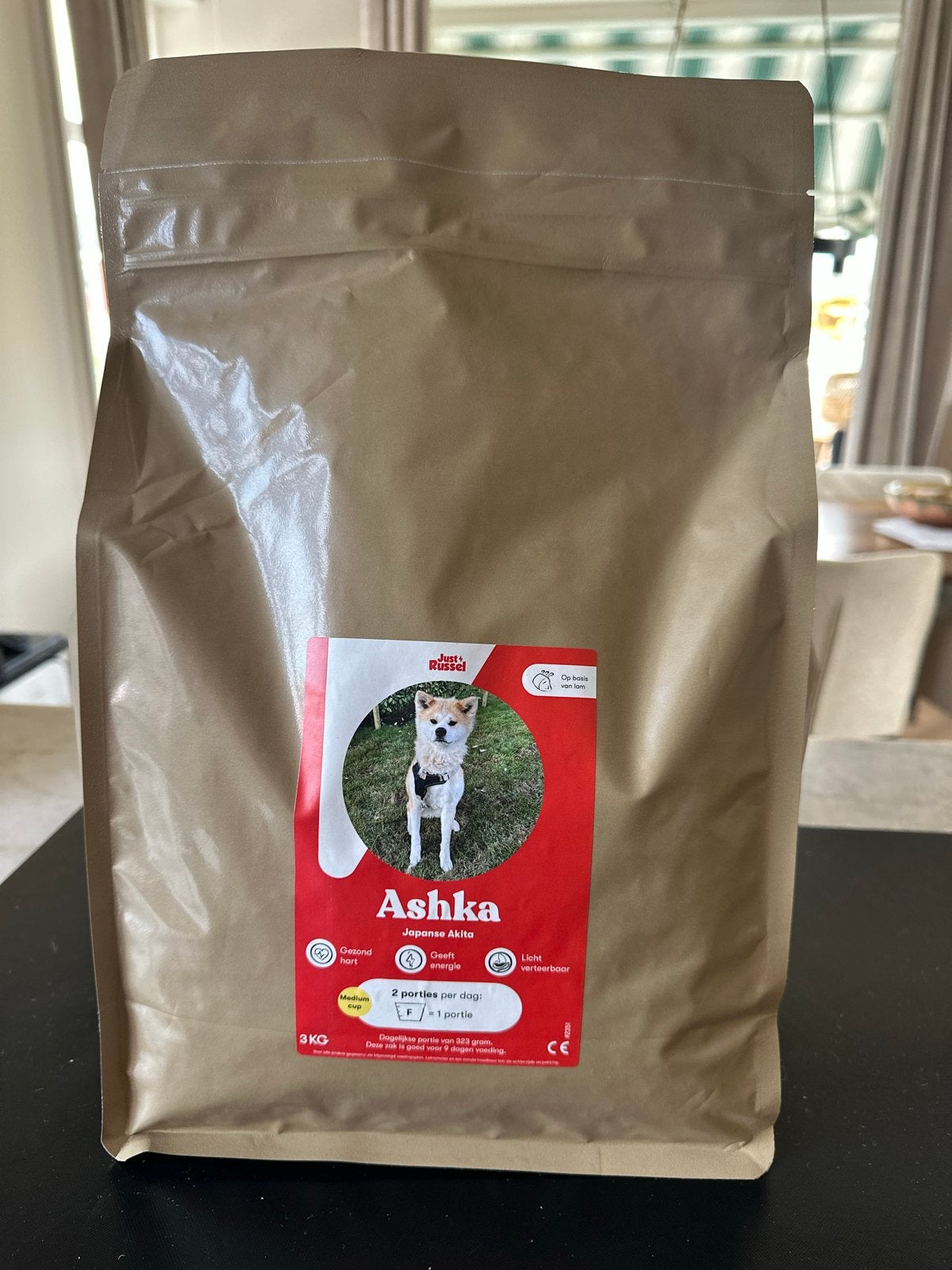 12 kg Just russel hondenbrokken, Dieren en Toebehoren, Dierenvoeding, Ophalen, Hond