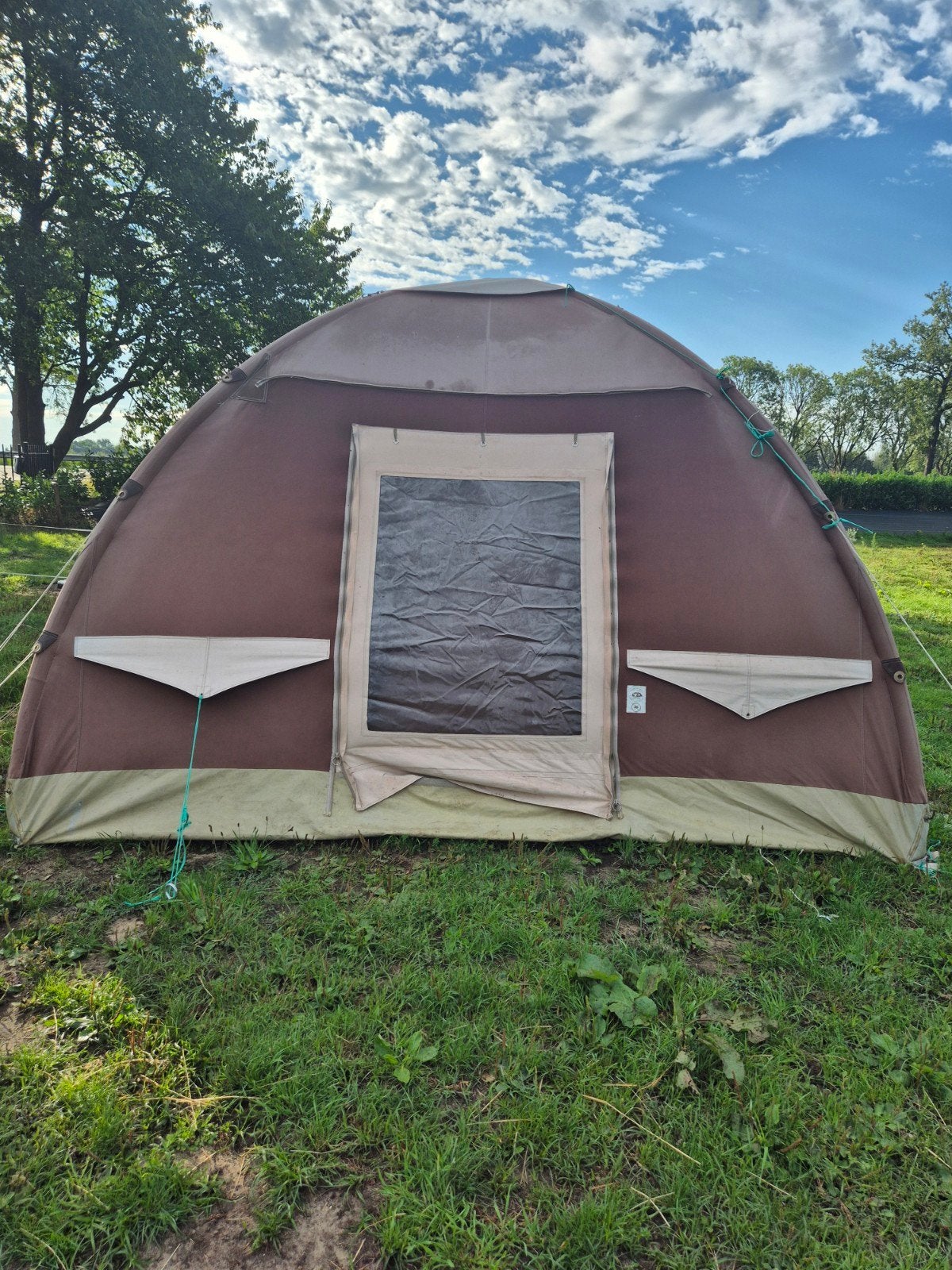 Karsten tent opblaasbaar, Ophalen of Verzenden, Gebruikt, Tot en met 6