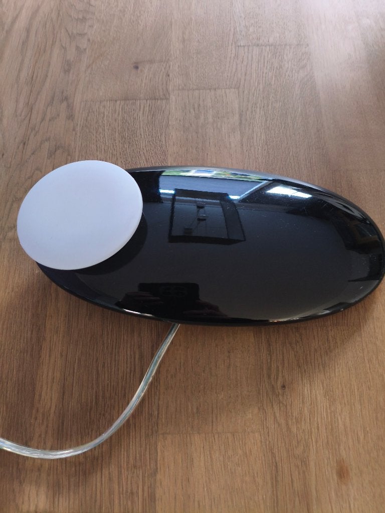 Philips ledino tafellamp/nachtlamp, Huis en Inrichting, Nachtlamp, Ophalen of Verzenden, Zwart, Philips