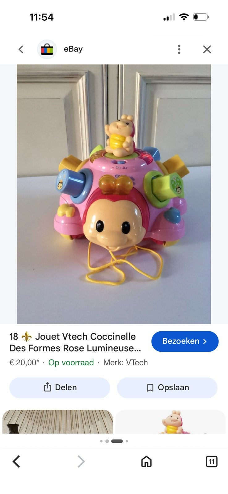 Vtech vormkever, Ophalen, Zo goed als nieuw