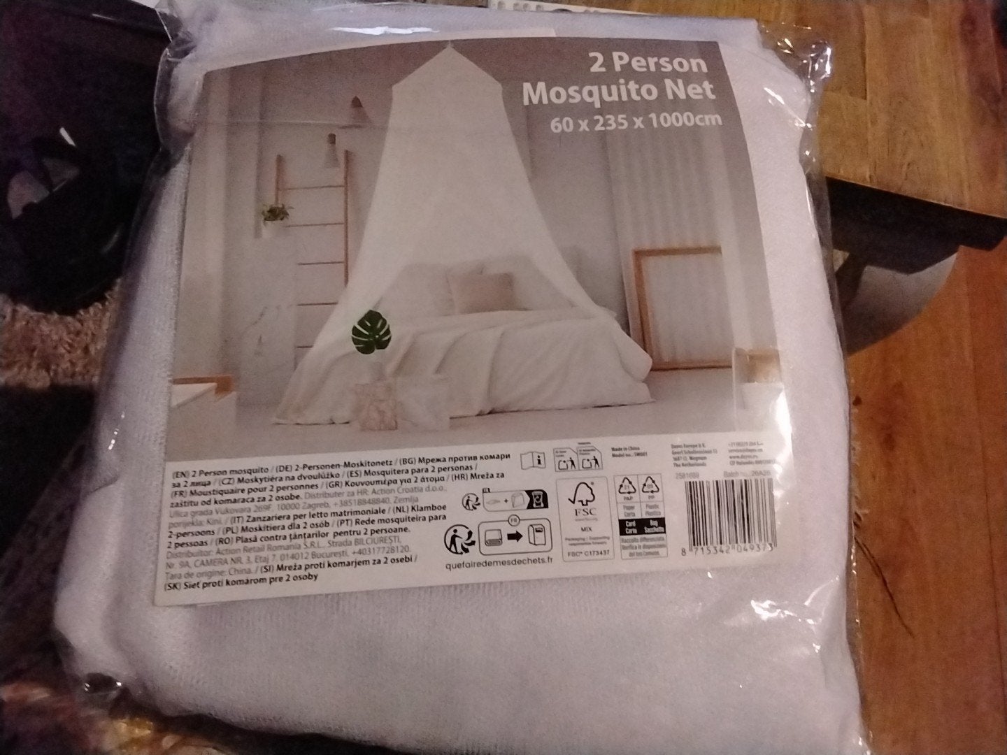 Muggen klamboe Nieuw in verpakking, Ophalen of Verzenden, Nieuw
