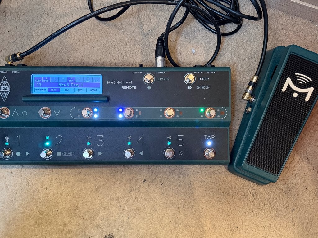 Foto 6 van Kemper Profiler Powerrack + Remote + EXP + Sofcase