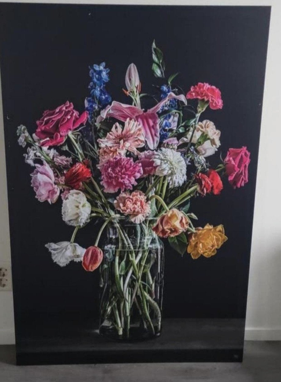 Leuk schilderij., Ophalen of Verzenden, Gebruikt, Schilderij, Minder dan 50 cm